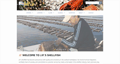 Desktop Screenshot of jpshellfish.com